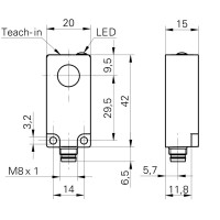 UNDK 20U6912/S35A Ultrasonic distance measuring sensors (10154281)