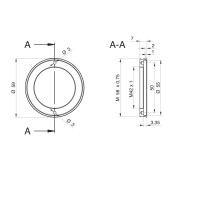 Adapter M58 / M42x1-Mount (9,9 mm) Lenses / Lens accessories (11115200)