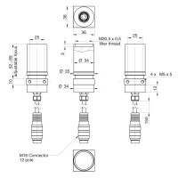 ZVI-LED Spot5WFL-IR850/SPS-220 Beleuchtungen / Beleuchtungszubehör (11175035)