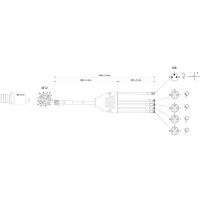 Multi headed cable Type C4 Illumination / Illumination accessories (11207777)